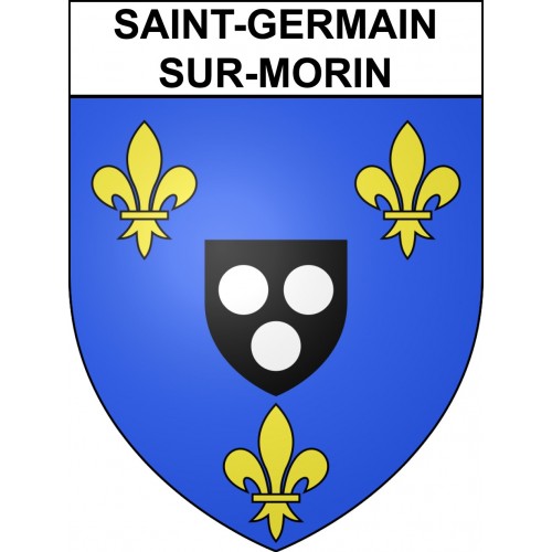 Adesivi stemma Saint-Germain-sur-Morin adesivo