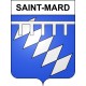Saint-Mard Sticker wappen, gelsenkirchen, augsburg, klebender aufkleber