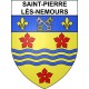 Stickers coat of arms Saint-Pierre-lès-Nemours adhesive sticker