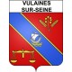 Stickers coat of arms Vulaines-sur-Seine adhesive sticker