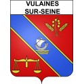 Stickers coat of arms Vulaines-sur-Seine adhesive sticker