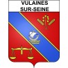 Stickers coat of arms Vulaines-sur-Seine adhesive sticker
