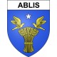 Stickers coat of arms Ablis adhesive sticker