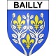 Bailly Sticker wappen, gelsenkirchen, augsburg, klebender aufkleber
