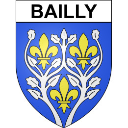 Stickers coat of arms Bailly adhesive sticker