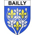 Stickers coat of arms Bailly adhesive sticker