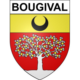 Stickers coat of arms Bougival adhesive sticker