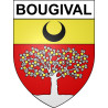Bougival Sticker wappen, gelsenkirchen, augsburg, klebender aufkleber