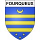 Stickers coat of arms Fourqueux adhesive sticker
