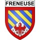 Freneuse 78 ville sticker blason écusson autocollant adhésif