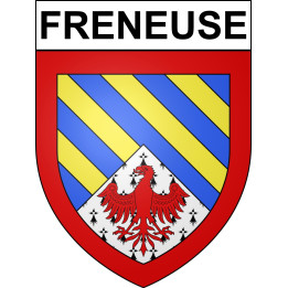 Stickers coat of arms Freneuse adhesive sticker