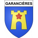 Stickers coat of arms Garancières adhesive sticker
