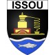 Adesivi stemma Issou adesivo