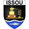 Adesivi stemma Issou adesivo