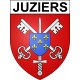 Stickers coat of arms Juziers adhesive sticker