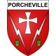 Adesivi stemma Porcheville adesivo