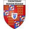 Frontenay-Rohan-Rohan 79 ville sticker blason écusson autocollant adhésif