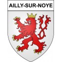 Stickers coat of arms Ailly-sur-Noye adhesive sticker