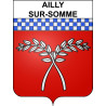 Ailly-sur-Somme Sticker wappen, gelsenkirchen, augsburg, klebender aufkleber