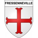 Stickers coat of arms Fressenneville adhesive sticker