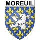Stickers coat of arms Moreuil adhesive sticker