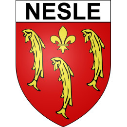 Nesle Sticker wappen, gelsenkirchen, augsburg, klebender aufkleber