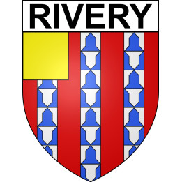 Rivery 80 ville sticker blason écusson autocollant adhésif