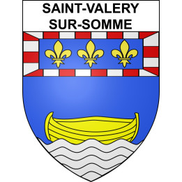 Saint-Valery-sur-Somme 80 ville sticker blason écusson autocollant adhésif