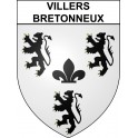 Villers-Bretonneux Sticker wappen, gelsenkirchen, augsburg, klebender aufkleber