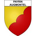 Payrin-Augmontel Sticker wappen, gelsenkirchen, augsburg, klebender aufkleber