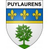 Stickers coat of arms Puylaurens adhesive sticker