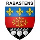 Stickers coat of arms Rabastens adhesive sticker