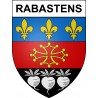 Stickers coat of arms Rabastens adhesive sticker