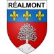 Stickers coat of arms Réalmont adhesive sticker