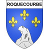 Roquecourbe Sticker wappen, gelsenkirchen, augsburg, klebender aufkleber