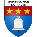 Saint-Sulpice-la-Pointe 81 ville sticker blason écusson autocollant adhésif