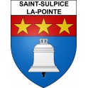 Stickers coat of arms Saint-Sulpice-la-Pointe adhesive sticker