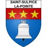 Saint-Sulpice-la-Pointe 81 ville sticker blason écusson autocollant adhésif