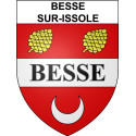 Adesivi stemma Besse-sur-Issole adesivo