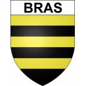 Bras 83 ville sticker blason écusson autocollant adhésif