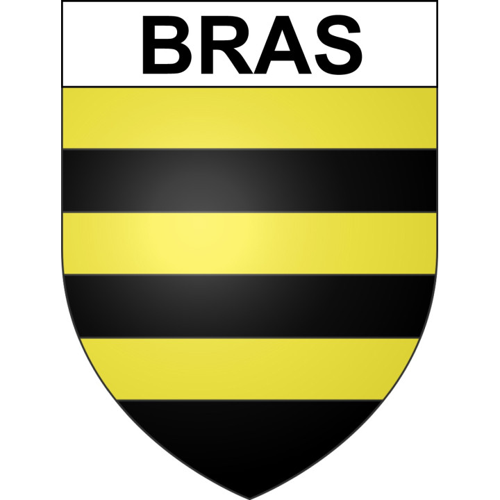 Stickers coat of arms Bras adhesive sticker