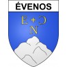 Pegatinas escudo de armas de évenos adhesivo de la etiqueta engomada
