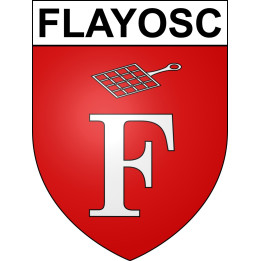 Stickers coat of arms Flayosc adhesive sticker