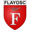 Flayosc Sticker wappen, gelsenkirchen, augsburg, klebender aufkleber
