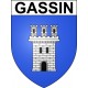 Gassin 83 ville sticker blason écusson autocollant adhésif