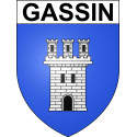Stickers coat of arms Gassin adhesive sticker