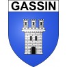 Adesivi stemma Gassin adesivo