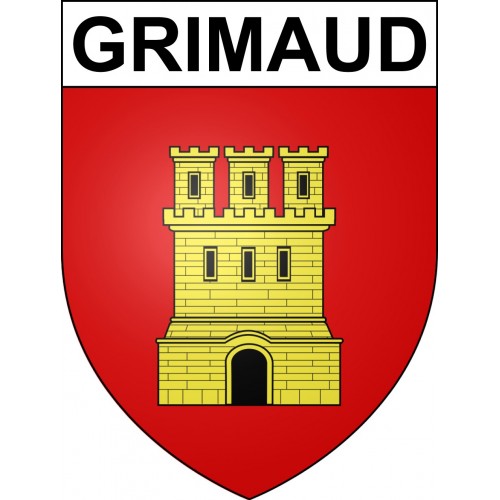Adesivi stemma Grimaud adesivo
