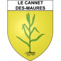 Le Cannet-des-Maures Sticker wappen, gelsenkirchen, augsburg, klebender aufkleber