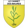 Stickers coat of arms Le Cannet-des-Maures adhesive sticker